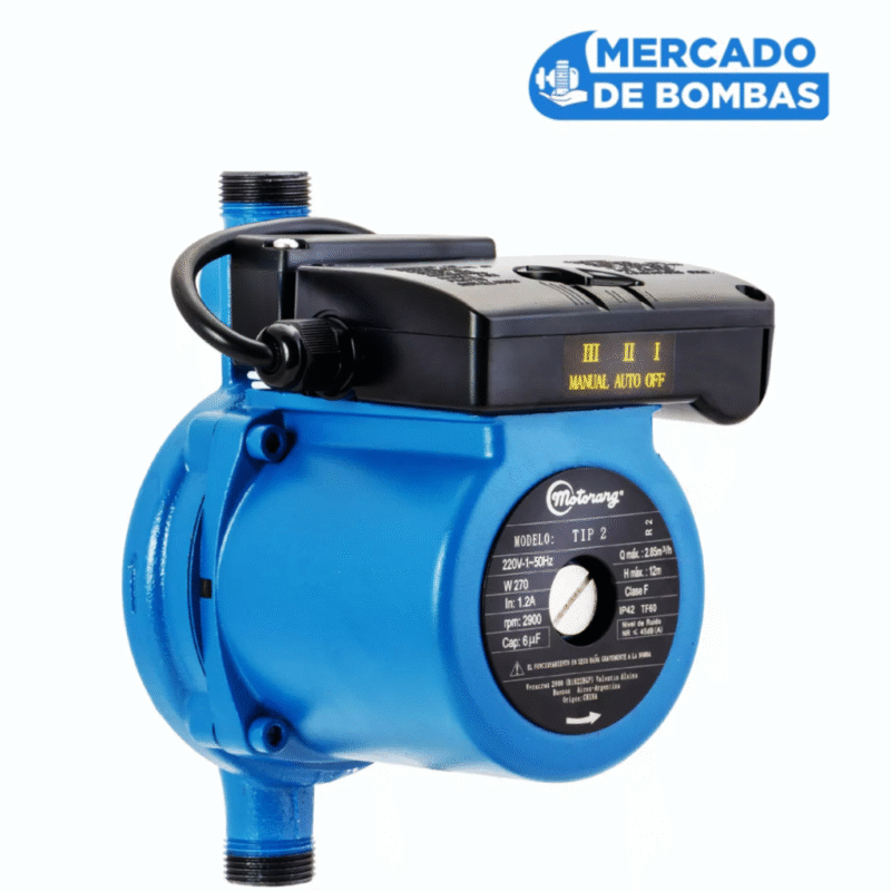 Bomba Presurizadora MOTORARG TIP-2 - 0.36 HP
