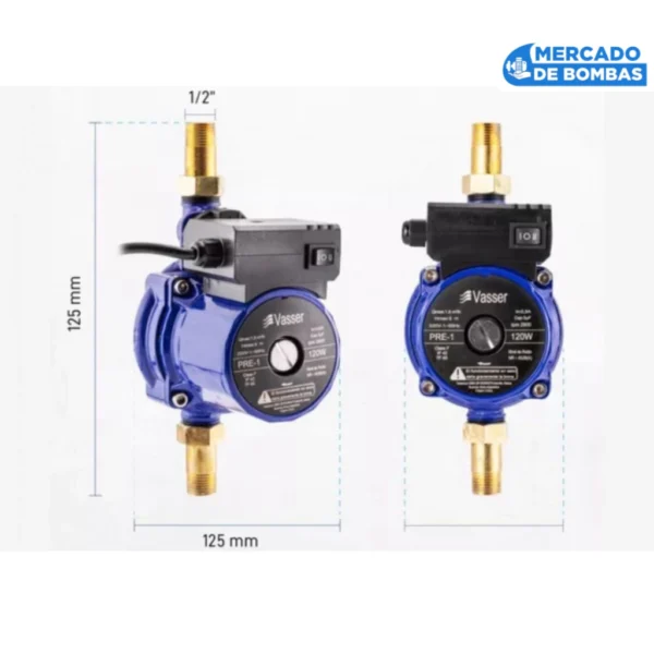 Bomba Presurizadora PRE-1 – Automática y Silenciosa - Imagen 2