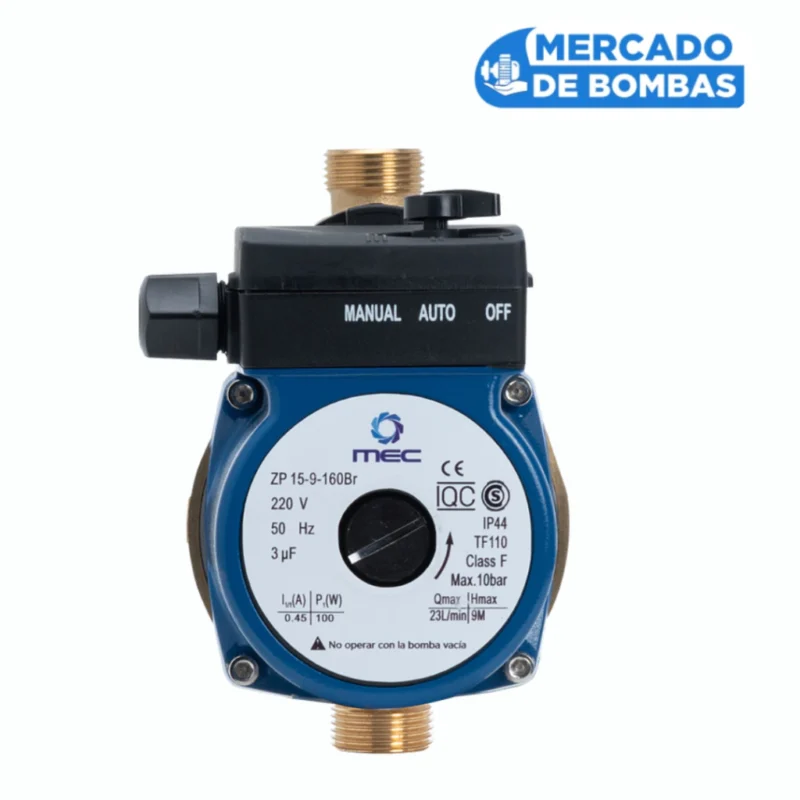 Bomba Presurizadora MEC ZP 15-9-160 - 0.16 HP