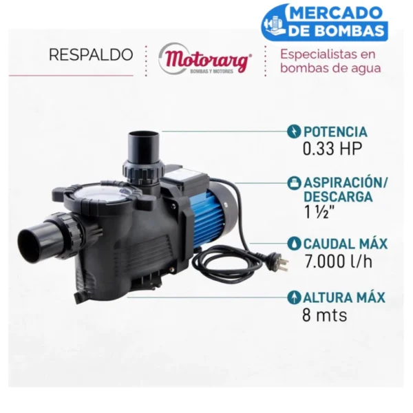 Mini Pool 33M – Rendimiento y Durabilidad para el Cuidado Perfecto de tu Piscina - Imagen 4