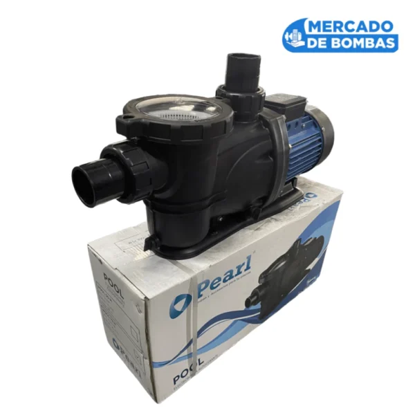 Bomba Piletera Autocebante PEARL POOL || 100 - 1 HP, Monofasica - Imagen 3