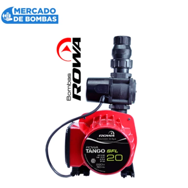 Bomba Presurizadora ROWA TANGO SFL 20 - 0.5hp - Para Tanque Elevado - 4 Duchas - Imagen 4
