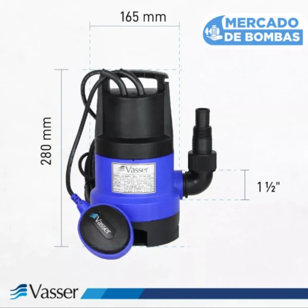 Electrobomba Sumergible Portátil DE 400PS – Desagote Sin Complicaciones - Imagen 4
